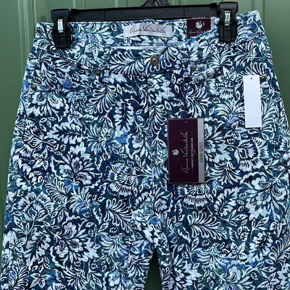 Tummy Sculpt Denim Ankle Boot Jeans & Capri 2-Pack Size 6 - Picture 7 of 16